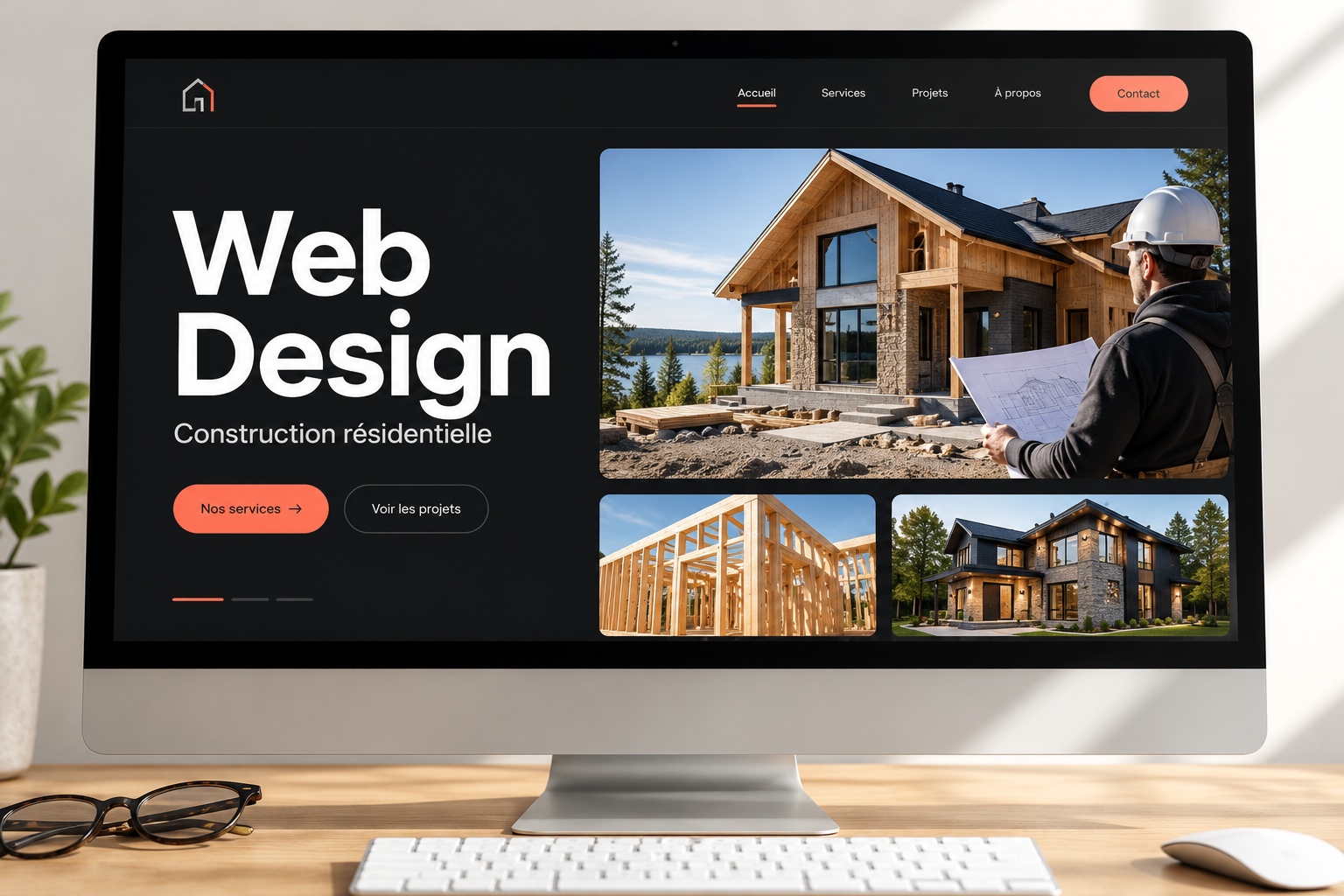 [digital project] image of a web design process (for a web design agency)